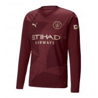 Maglia Calcio Manchester City Terza Divisa 2024-25 Manica Lunga